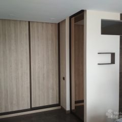Встроенный шкаф в гостинной (1)
