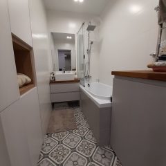Встроенный шкаф в ванной (7)